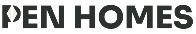 Pen Homes Logo Warm Bone Accent